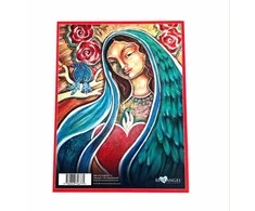 Blue Angel Mėlyna Angel Mėlyna Angel Mother Mary Oracle Journal Užrašinė