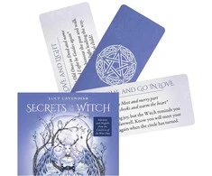 Blue Angel Mėlyna Angel Mėlyna Angel Secrets Of The Witch Oracle Kortos