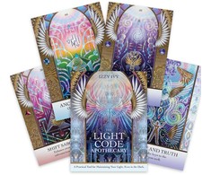 Blue Angel Mėlyna Angel Oracle Kortų Rinkinys - The Light Code Apothecary kortos Mėlyna Angel 70 kortų 336 puslapių gidas