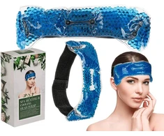 Bluebird Vėsinanti ir šildanti gelinė SPA galvos juosta, 32 x 9,5 cm