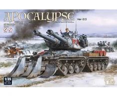 Border Model Apocalypse 2.0 tanko plastikinis modelis 1/35 Raudona Alert 2