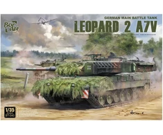 Border Model Leopard 2 A7V tanko modelis 1/35, plastikinis rinkinys BT-040