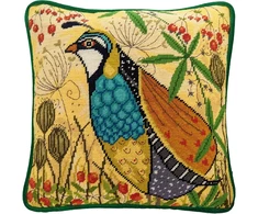 Bothy Threads Gobeleno siuvinėjimo rinkinys „Partridge“ – kurapka, 40x40 cm