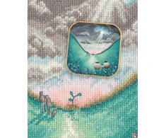 Bothy Threads Magnetinis adatos laikiklis siuvinėjimui „Tree Of Hope“, 4x4 cm