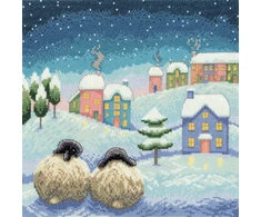 Bothy Threads Siuvinėjimo kryželiu rinkinys „There's Snow Place Like Home“, Lucy Pittaway