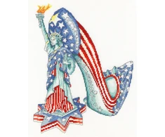 Bothy Threads Siuvinėjimo kryželiu rinkinys „Liberty“ iš serijos Shoe Art, 23x29 cm