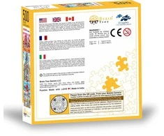 Brain Tree Games Brain Tree dėlionė, Spalvoti stebuklai, 500 det.