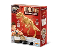 Dėlionė Buki France T-Rex griaučių kasinėjimo rinkinys 20 cm su tikra fosilija vaikams 8+