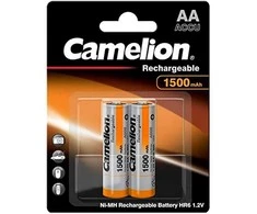 Camelion AA 1500mAh įkraunamos baterijos, rinkinys 2 vnt.