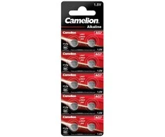 Camelion AG7 LR927 395 šarminės mygtukinės baterijos, 10 vnt.