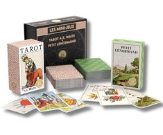 Cartamundi Mini Taro A.E. Waite &amp; Petit Lenormand rinkinys – prancūzų k., būrimams