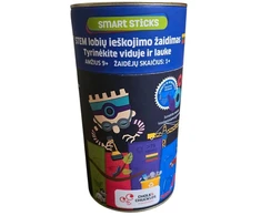 Chalk &amp; Chuckles STEM mokslo medžioklė – edukacinis stalo žaidimas lietuvių k., 2–4
