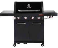 Char Broil Profesionalus dujinis BBQ grilis 4 degikliai su šoniniu degikliu