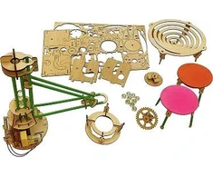 Cheatwell Games Medinis konstruktorius „Bounce Marble Run“ su motorizuotu keltuvu
