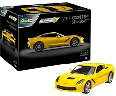 Chevrolet Corvette Stingray 2014 modelis be klijų Revell easy-click 1/25 07825