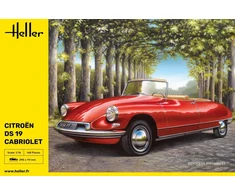 Citroën DS 19 Cabriolet plastikinis surenkamas modelis 1:16 Heller