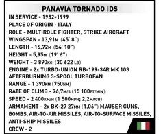 COBI Panavia Tornado IDS lėktuvo konstruktorius 1:48, 483 detalės