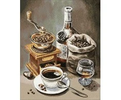 Hobilt Coffee Time Deimantinio Paveikslo komplektas CS2553