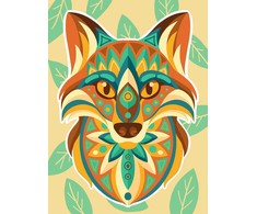Hobilt Colourful Fox Deimantinio Paveikslo komplektas CS2543