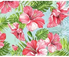 Hobilt Hibiscus Paradise Deimantinio Paveikslo komplektas CS2575