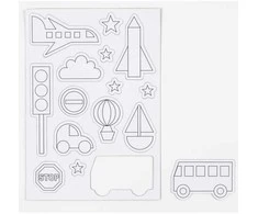 Dėlionė CREATIV Magnetukai, Transportas