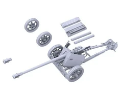 Das Werk vokiečių prieštankinė patranka 7,5 cm PaK40 modelis 1/16 16020