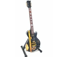 Indominiguitars Mini gitara Metallica „James Hetfield“ stiliaus Iron Cross, kolekcinė