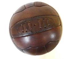Mirtop Kolekcinis retro natūralios odos futbolo kamuolys – puiki dovana