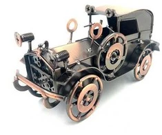 Mirtop Vintažinis metalinis automobilio modelis – retro dekoras, interjerui