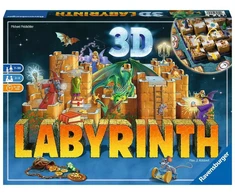 Ravensburger stalo žaidimas „3D Labyrinth“, 2–4 žaid., nuo 7 m.