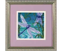 Dimensions gobeleno siuvinėjimo rinkinys Laumžirgių pora 13x13 cm