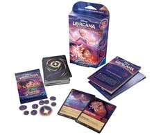 Ravensburger Disney Lorcana Elsa ir Ralph pradedančiųjų rinkinys – 60 kortų, anglų k.