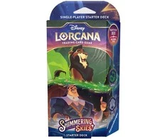 Ravensburger Disney Lorcana Scar &amp; Kronk startinė kaladė, 60 kortų, anglų k.