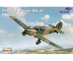 Dora Wings Percival Proctor Mk.III 1/48 surenkamas lėktuvo modelis 48006