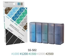 Dspiae Šlifavimo kempinėlių rinkinys 30 vnt. 1000–2500 grūdėtumas