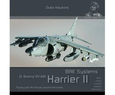 Duke Hawkins: Harrier II naikintuvų pasaulis – fotoknyga (140 p.)