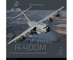 Duke Hawkins knyga „Airbus A400M Atlas“ – karinis transporto lėktuvas