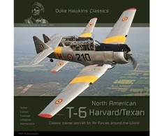 Duke Hawkins knyga: T-6 Harvard / Texan mokomasis lėktuvas