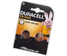 Duracell CR2032 3V ličio baterijos 2 vnt. – ilgai laikantiems prietaisams