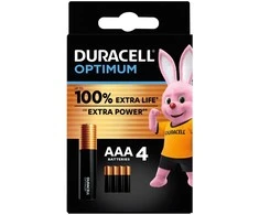 Baterija - Duracell AAA Optimum 1.5V MX2400 4-vnt.