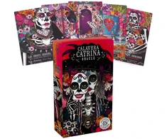 Dusserre Cartomancie Dusserre Calavera Catrina Oracle orakulo kaladė, 49 kortos