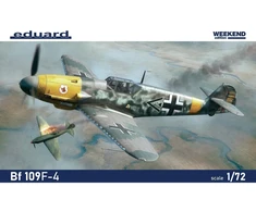 Eduard Messerschmitt Bf 109 F-4 Weekend edition lėktuvo modelis 1/72 7478