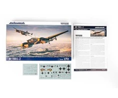 Eduard Messerschmitt Bf 110G-2 1/72 Weekend Edition plastikinis modelis