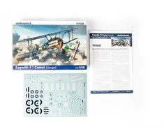 Eduard Sopwith Camel F.1 Clerget 1/48 plastikinis modelis Weekend Edition