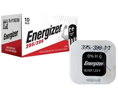 Energizer 395 (SR927SW) sidabro oksido laikrodžių baterijos 10 vnt. 1,55 V
