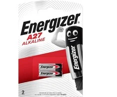 Energizer A27 12V šarminės baterijos nuotoliniams pulteliams, 2 vnt
