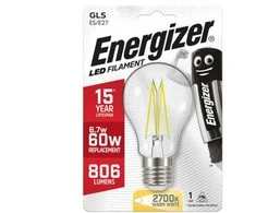 Energizer LED filamentas GLS E27 S9026 lemputė