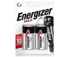 Energizer MAX C (LR14) šarminės baterijos, 2 vnt.