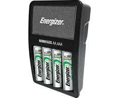 Energizer Recharge Maxi AA/AAA NiMH baterijų įkroviklis su 2xAAA