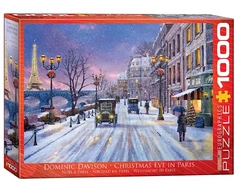 Eurographics 1000 detalių dėlionė „Kūčių vakaras Paryžiuje“ 50x70 cm